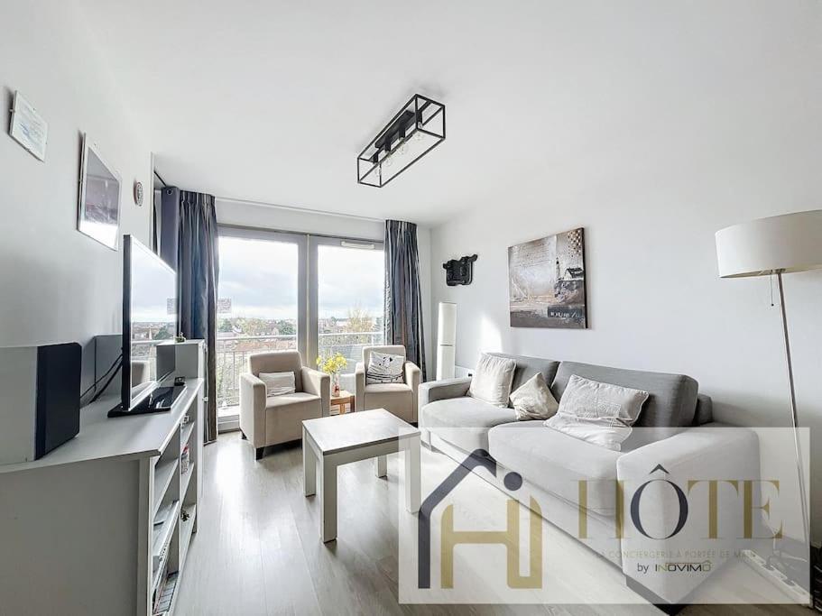 Echappee Belle, Confort, Plage Et Parking Бре-Дюн Экстерьер фото